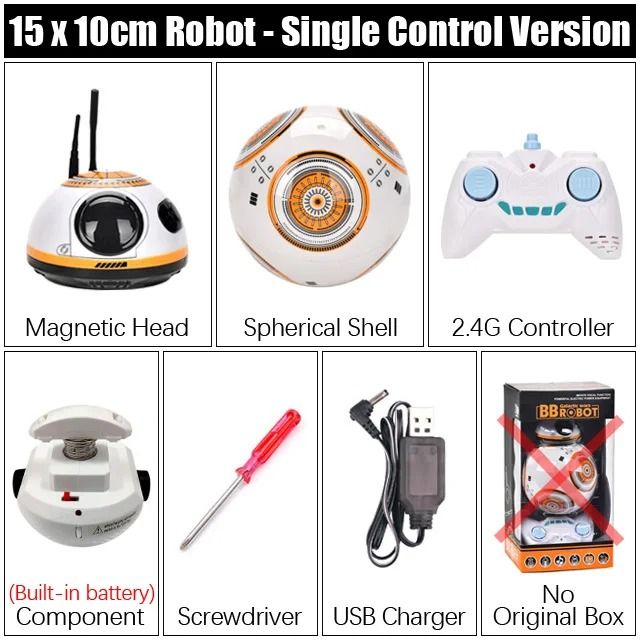 2.4G Intelligent RC Robot Car with Gesture Control and Sound Effects