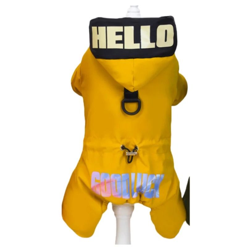 Waterproof Winter Dog Jumpsuit Warm Hooded Pet Coat S to 5XL