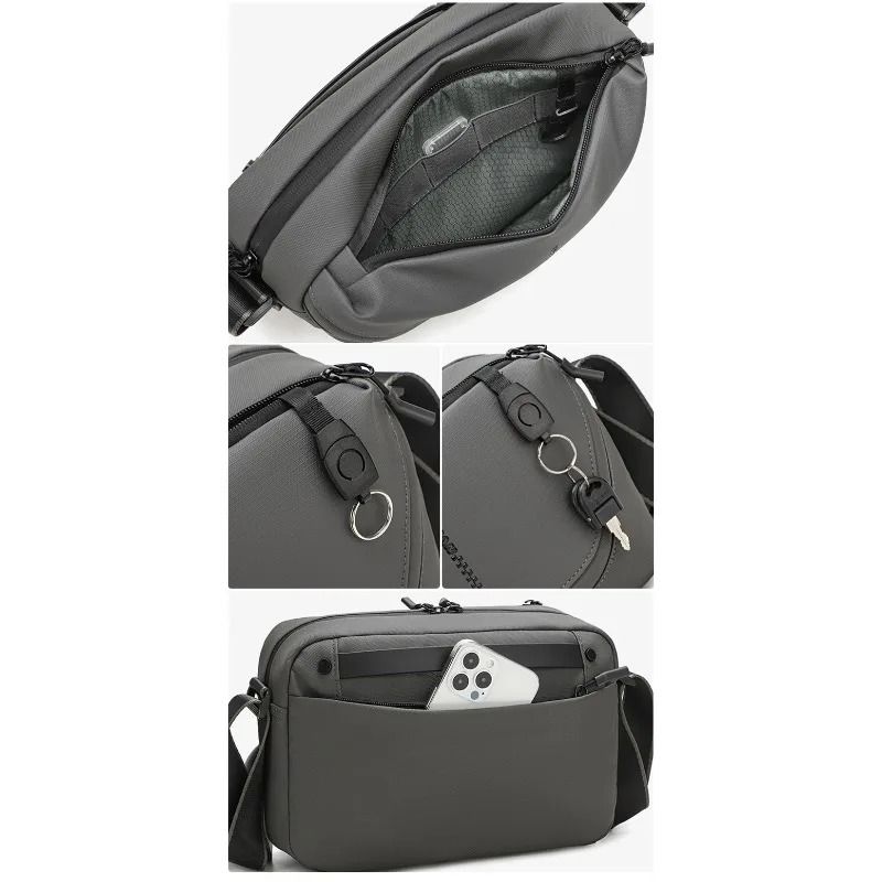 Mens Crossbody Camera Bag Compact One Shoulder DSLR Camera Pouch