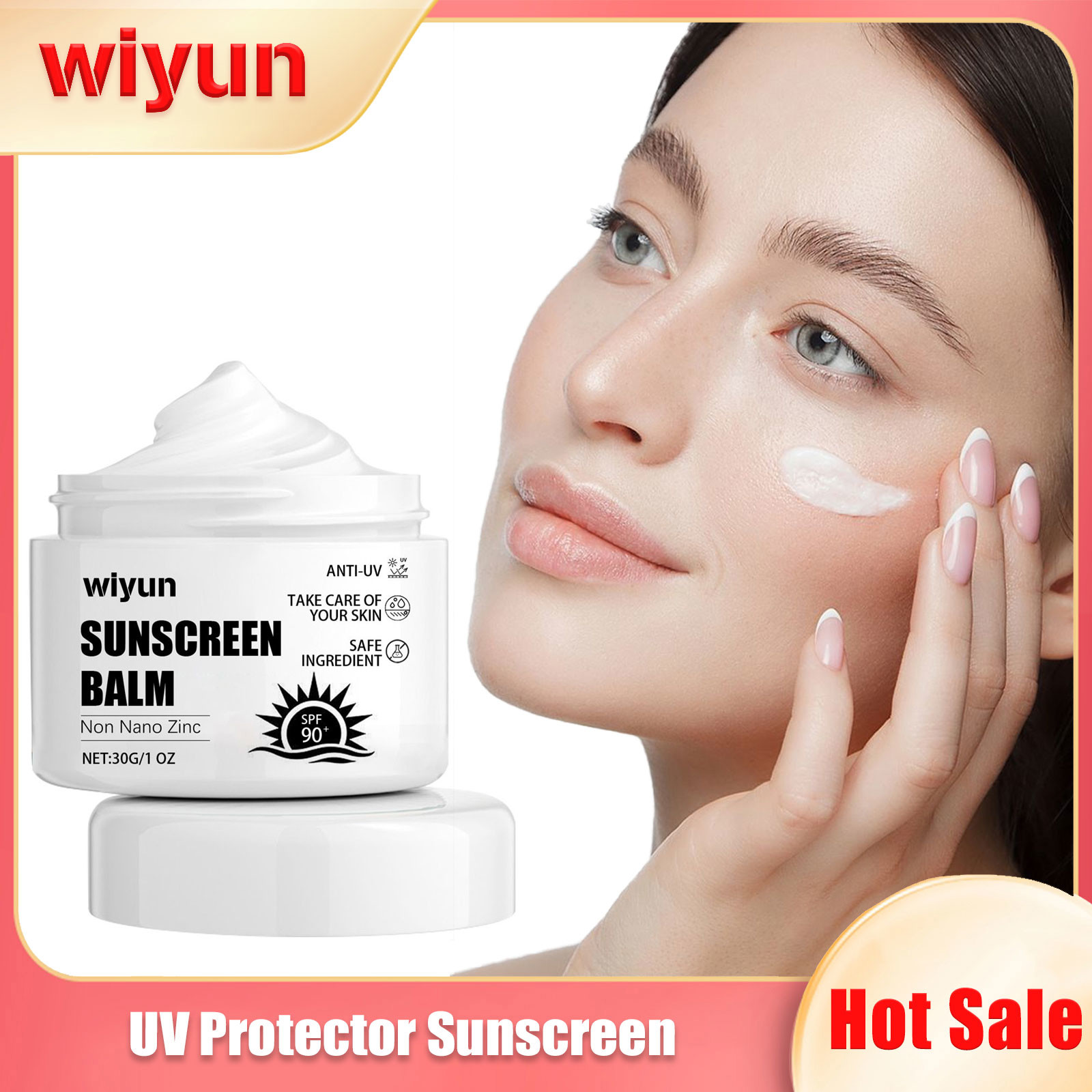 Oil Control Sunscreen Cream for Face & Body UV Protection Moisturizer for Shine Free Skin