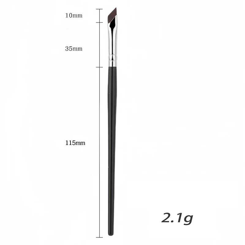 Ultra Thin Angled Eyeliner Brush Precision Detail Makeup Tool