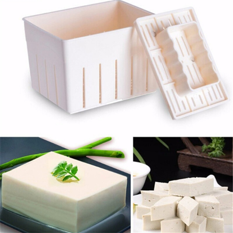 Homemade Mold Plastic Tofu Press Mould Soybean Curd Maker Kitchen Tool