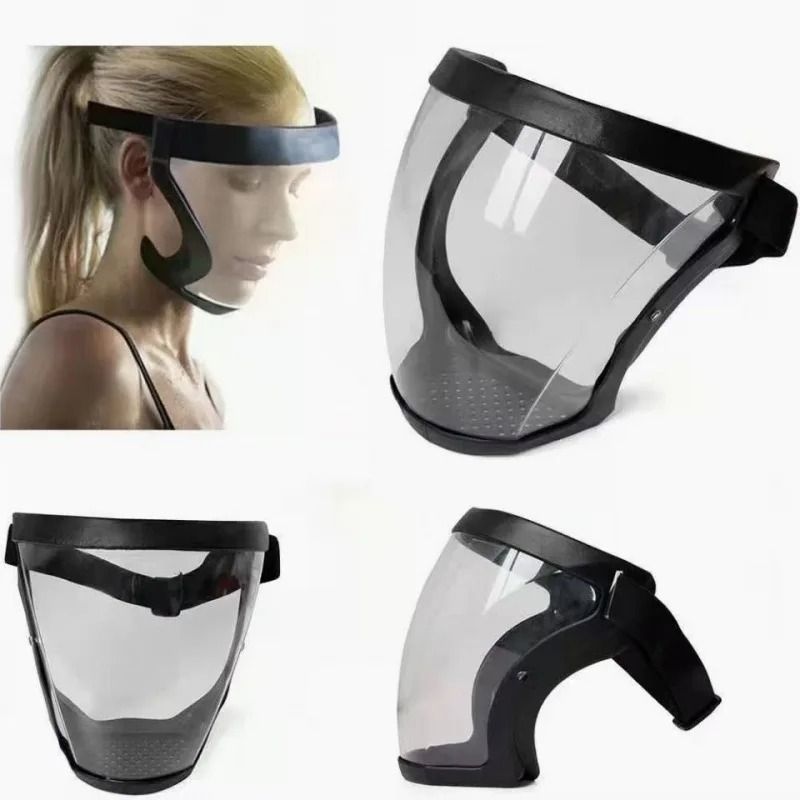 FULIER Transparent Anti-Fog Full Face Shield