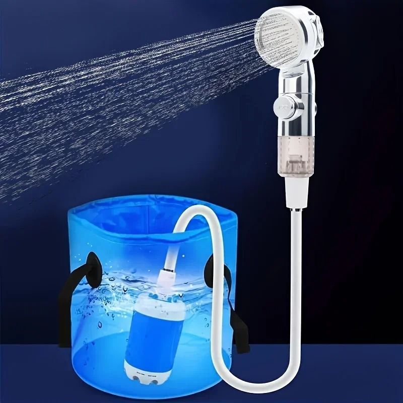 Portable USB Rechargeable Outdoor Shower | Multi-Purpose Watering System