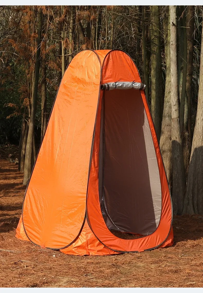 Portable Pop Up Privacy Tent for Outdoor Shower and Toilet Quick Setup, Lightweight, Foldable with Carry Bag