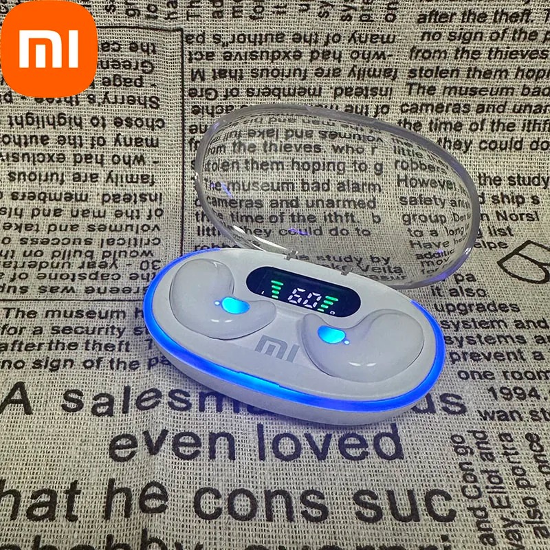 Xiaomi Wireless Sleeping Earbuds, Mini TWS Bluetooth Headset, Hidden Stereo Headphones with Mic HD Call Waterproof
