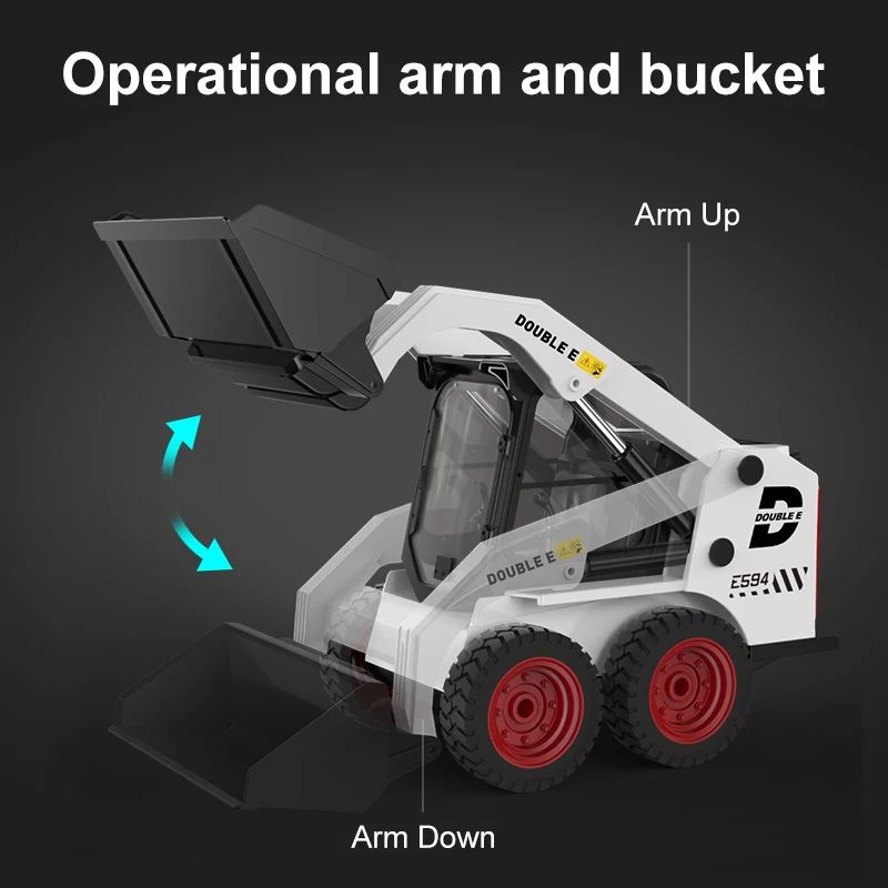 RC Skid Steer Loader Truck Toy