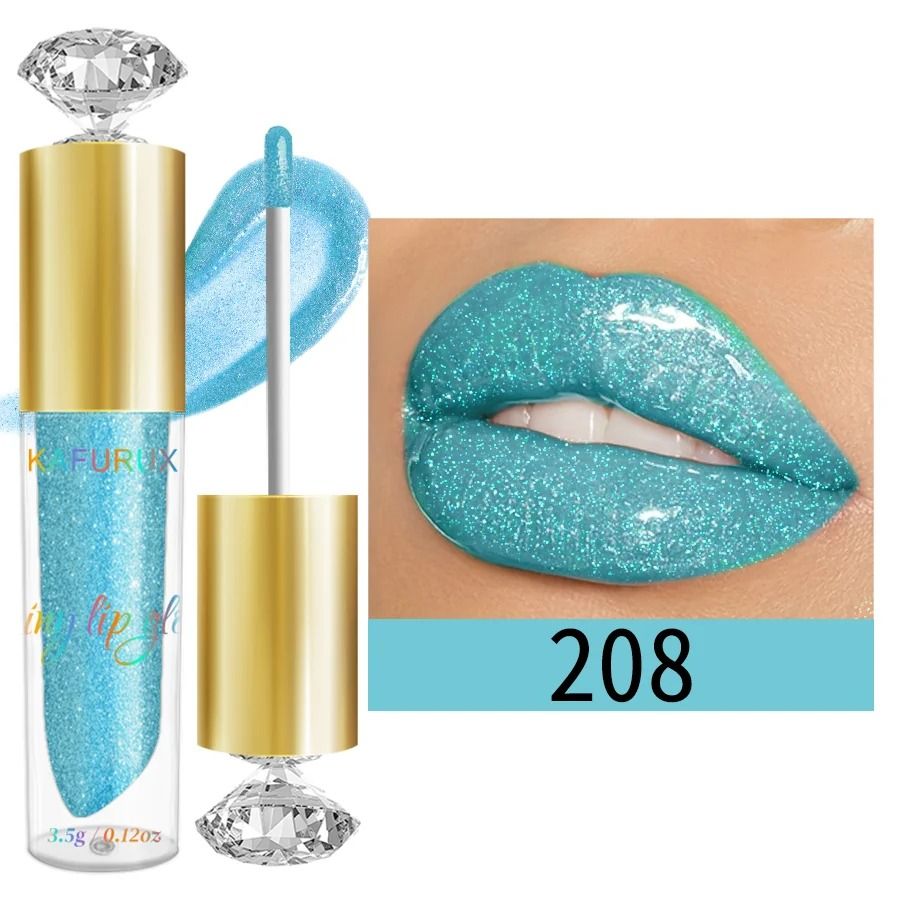Moisturizing Diamond Shimmer Glitter Lip Gloss