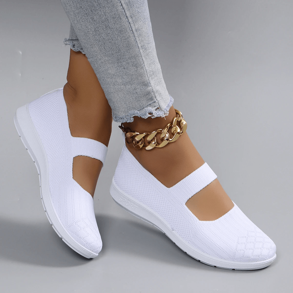 BreezeStep Women Lightweight Breathable Athletic Flats