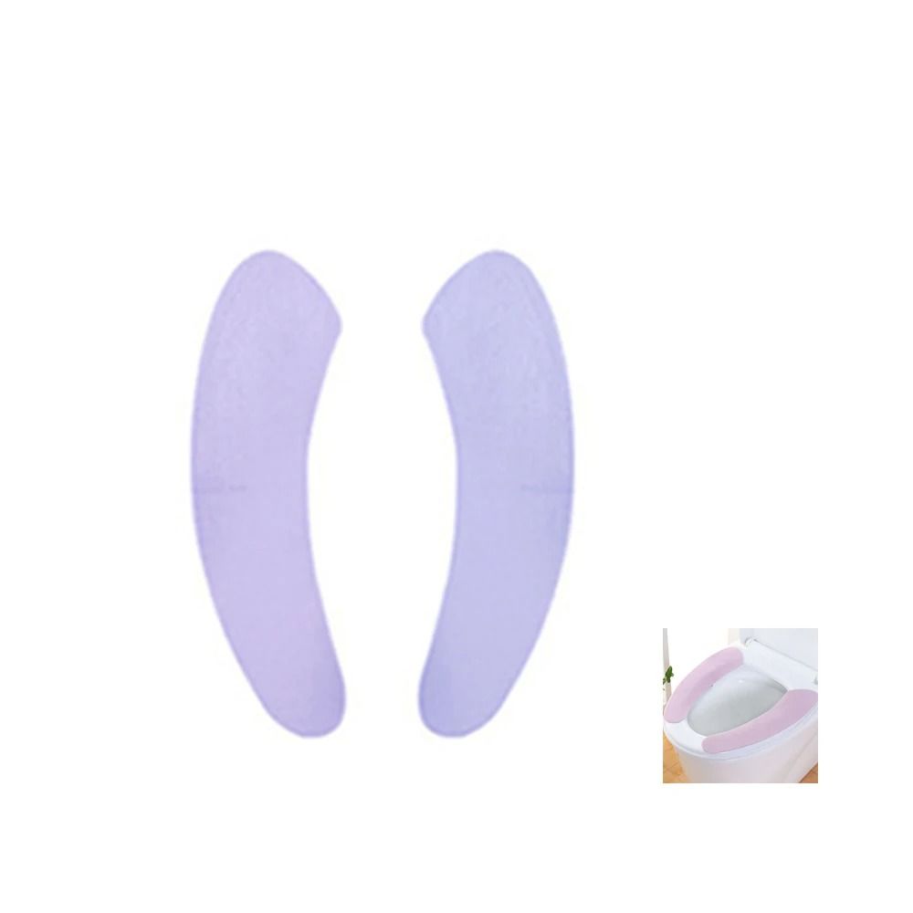 Washable Soft Toilet Seat Cover - Plush, Warm & Sticky Pad
