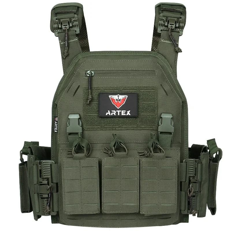 Tactical Quick-Release Laser-Cut Plate Carrier