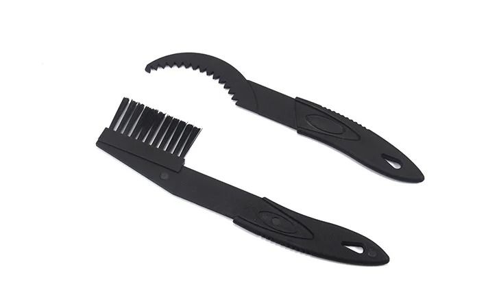 Bicycle Chain and Flywheel Cleaning Brush Tool with Nylon Bristles