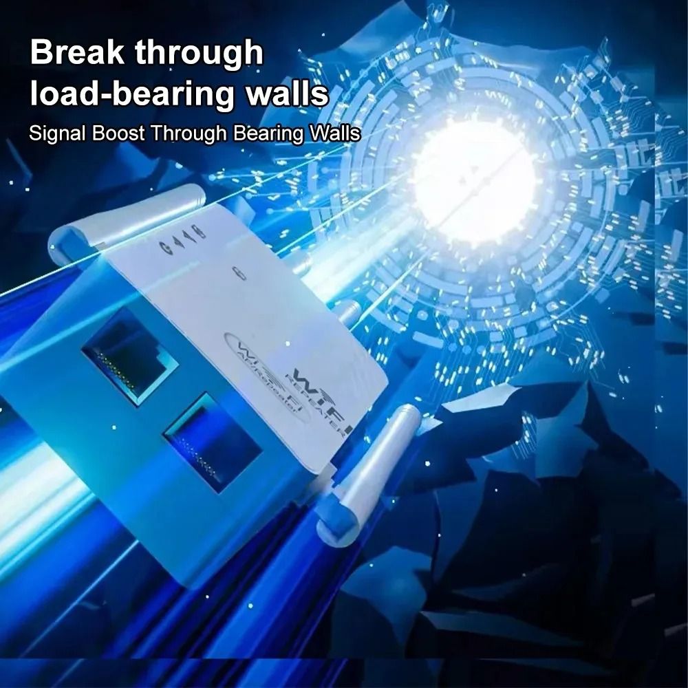 Dual Band Wireless WiFi Repeater and Signal Booster 2.4G and 5G
