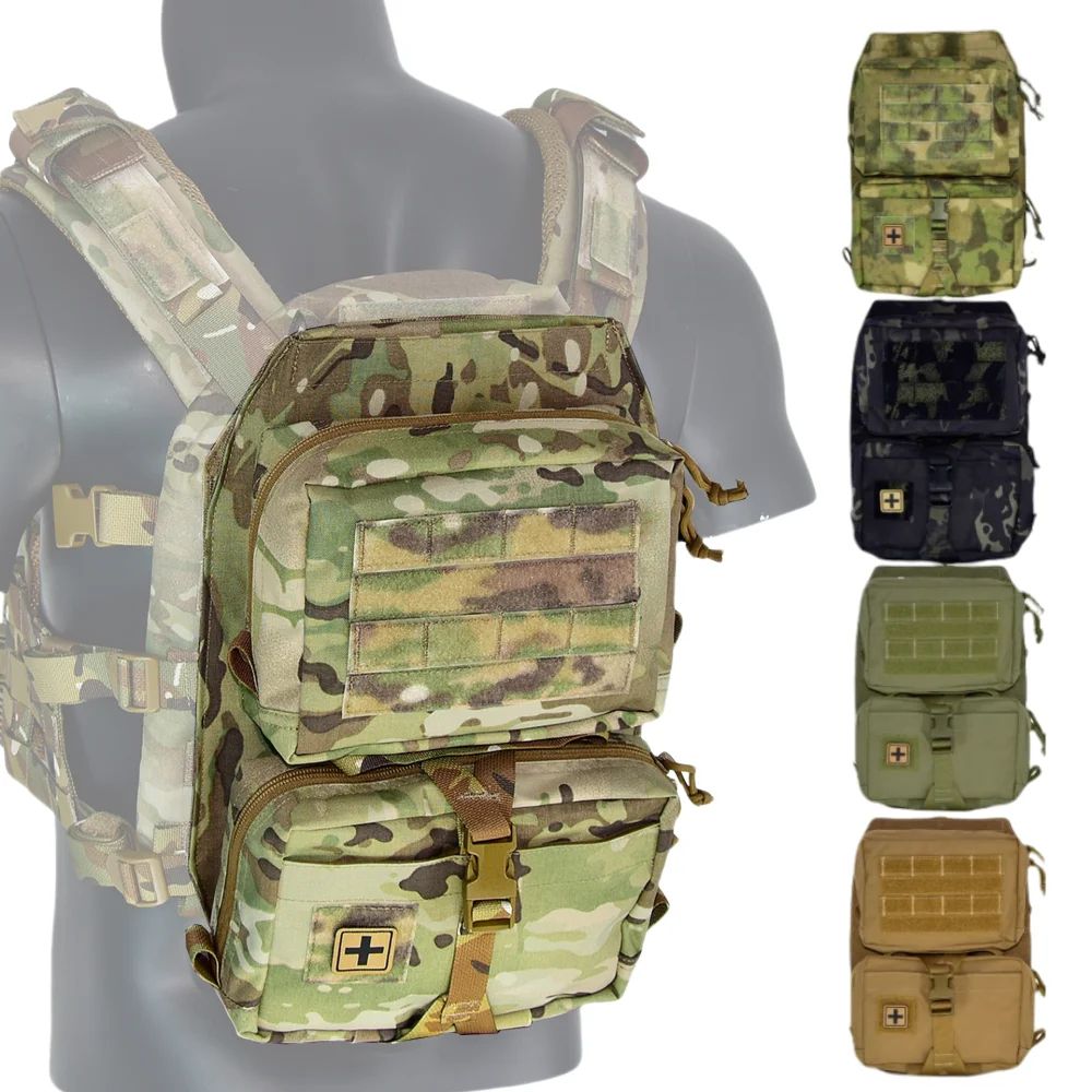 Tactical Plate Carrier Backboard Pouch