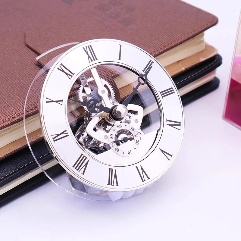 Silent Quartz Clock Movement Replacement Kit with Hands for DIY Wall Clock Repair