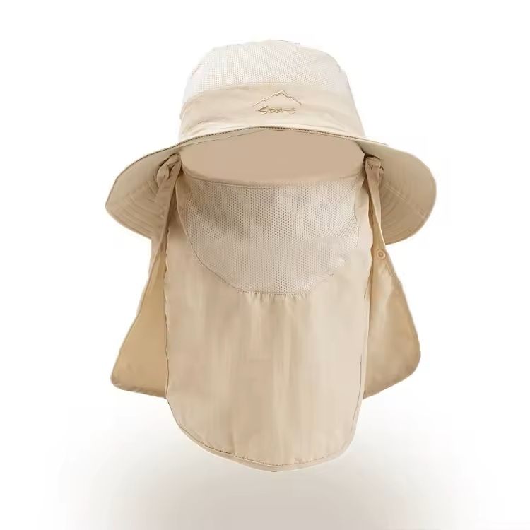 Quick Dry UV Protection Fisherman Hat with Face and Neck Cover