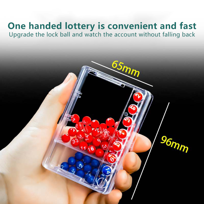 Shake Lucky Ball, Mini Lottery Bingo Games, Lucky Lottery Toy, Number Picking Machine, Fun Entertainment Board Game