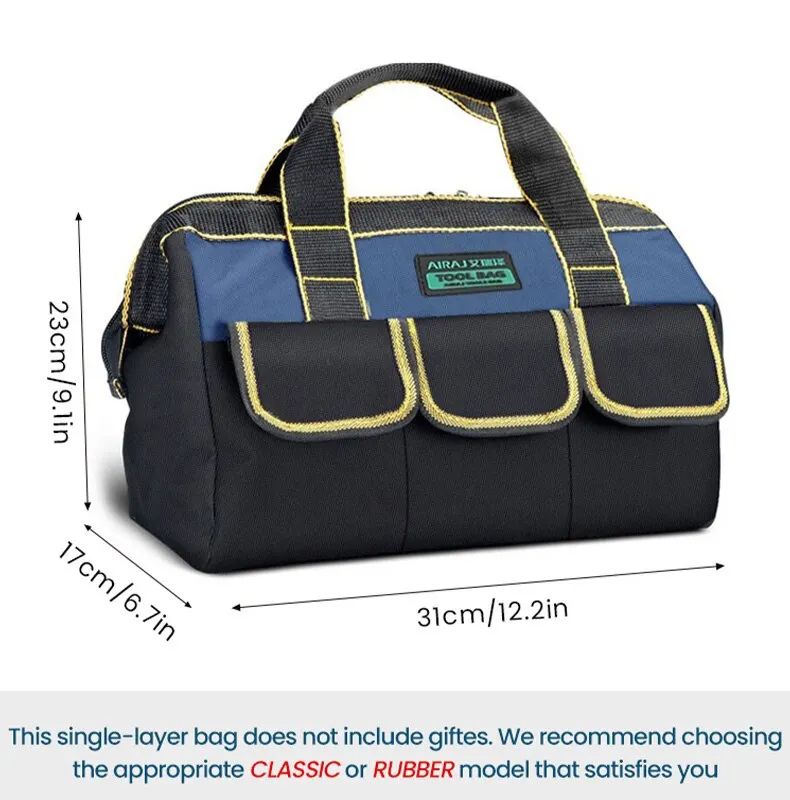 AIRAJ Large Waterproof Multifunctional Tool Bag with High Capacity