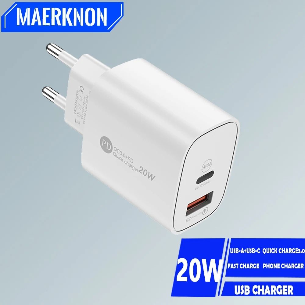 Ultra-High-Fidelity 20W Dual-Node PD & QC 3.0 Titanium-Grade Wall Power Architecture