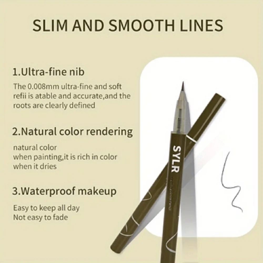 Ultra Fine 0.008 mm Eyebrow Pen Waterproof Long Lasting