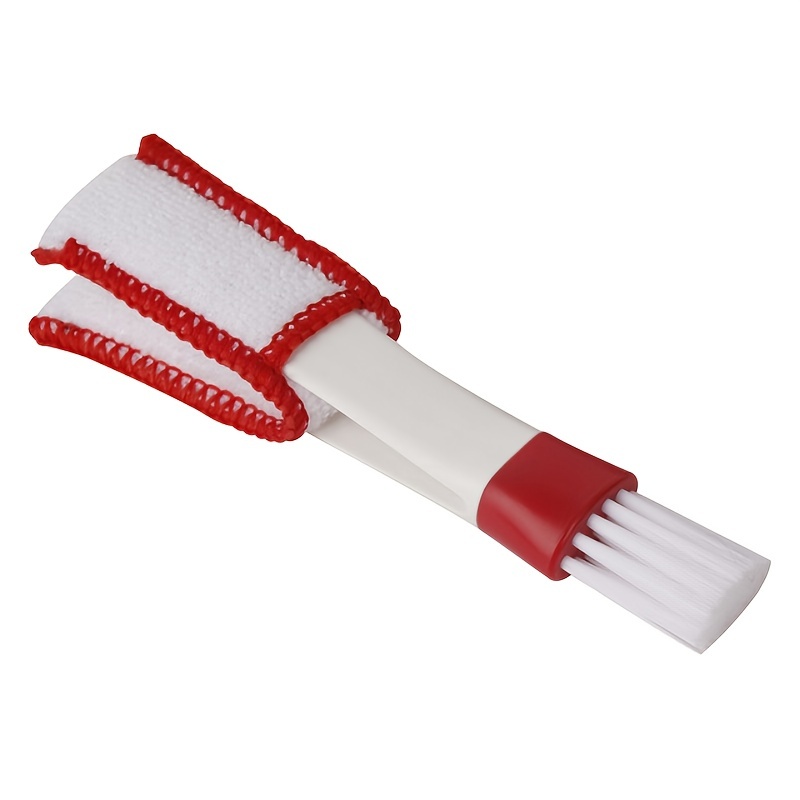 Dual Head Car Air Vent Cleaning Brush Multi-Purpose Interior Detailing Tool for Cars