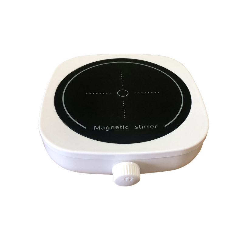 Mini Magnetic Stirrer Plate with Stir Bar for Kitchen Liquid Mixing and Laboratory Use Portable Stir Mixer