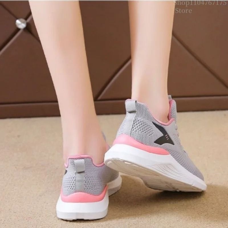 Womens Soft Sole Breathable Sneakers – Lightweight Anti-Slip Running and Walking Shoe