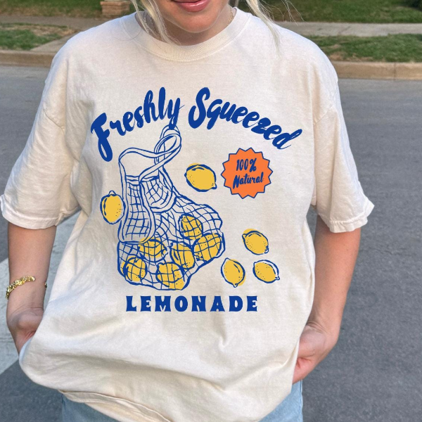 Lemonade Shirt, Lemon Shirt, Womens Summer Tshirt, Vacation Shirt, Limoncello Shirt, Italian Summer, Aesthetic Tee,