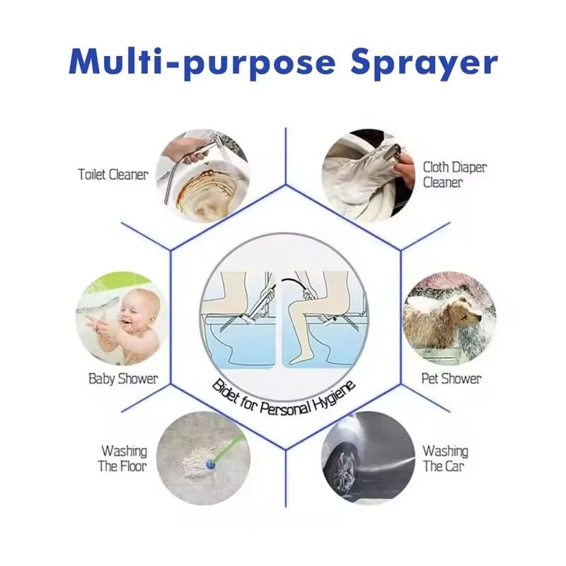 Handheld Toilet Bidet Sprayer Set