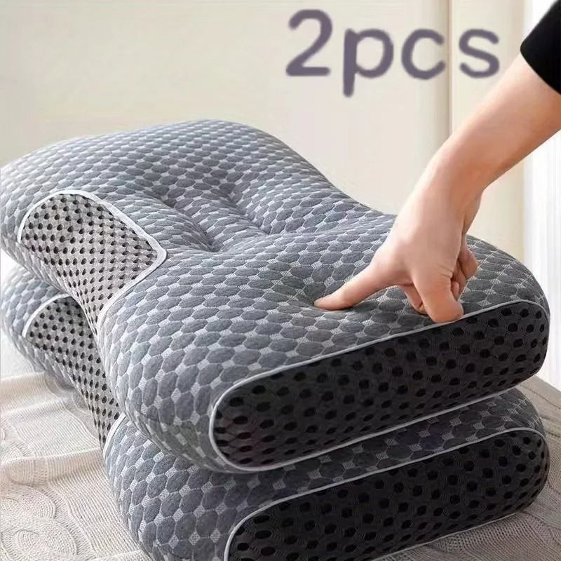 Knitted Neck Protection Pillow Set
