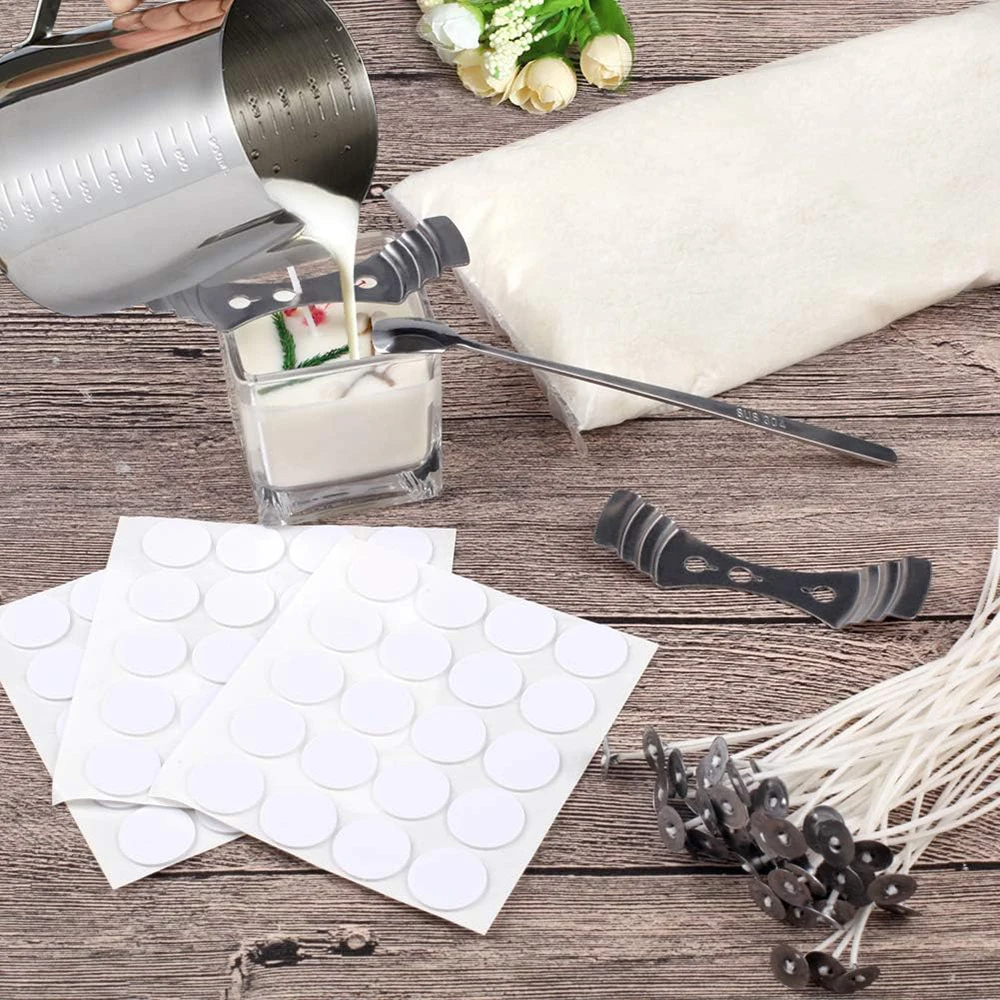 Stainless Steel Candle Making Pouring Pot Double Boiler Wax Melting Pot DIY Candle Making Starter Kit High Quality Tools