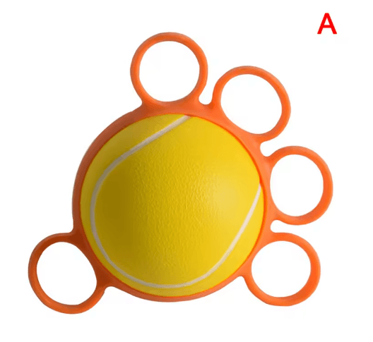 Hand Therapy Ball – Finger Exercise Grip Strength Trainer for Rehab and Stress Relief