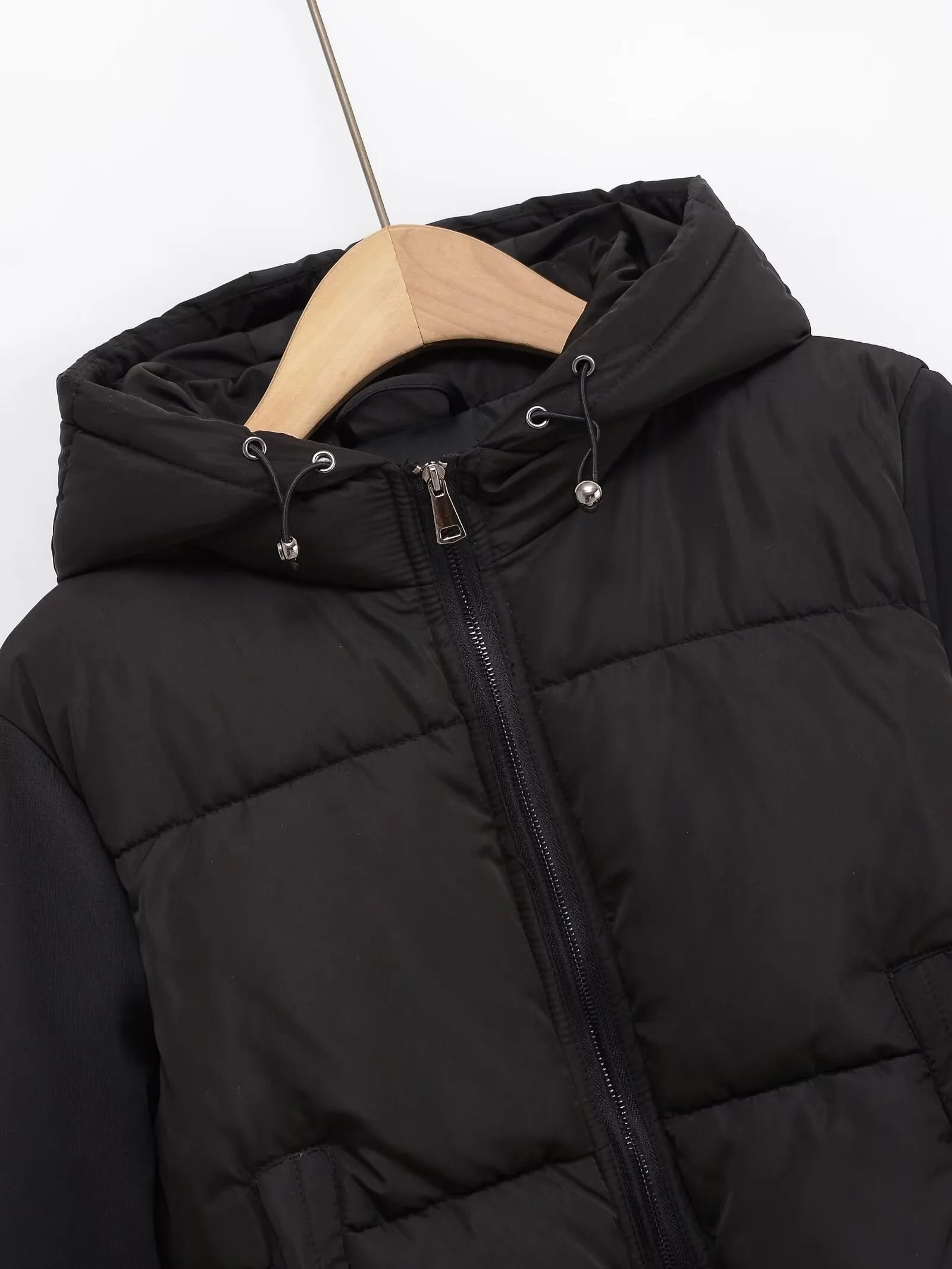 UNIZERA Autumn Casual Slim Stretch Cotton Hooded Coat for Women