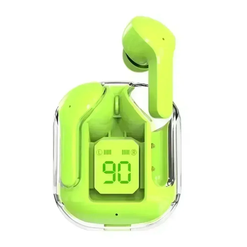 Transparent Wireless Earbuds Bluetooth TWS Earbuds with HiFi Sound