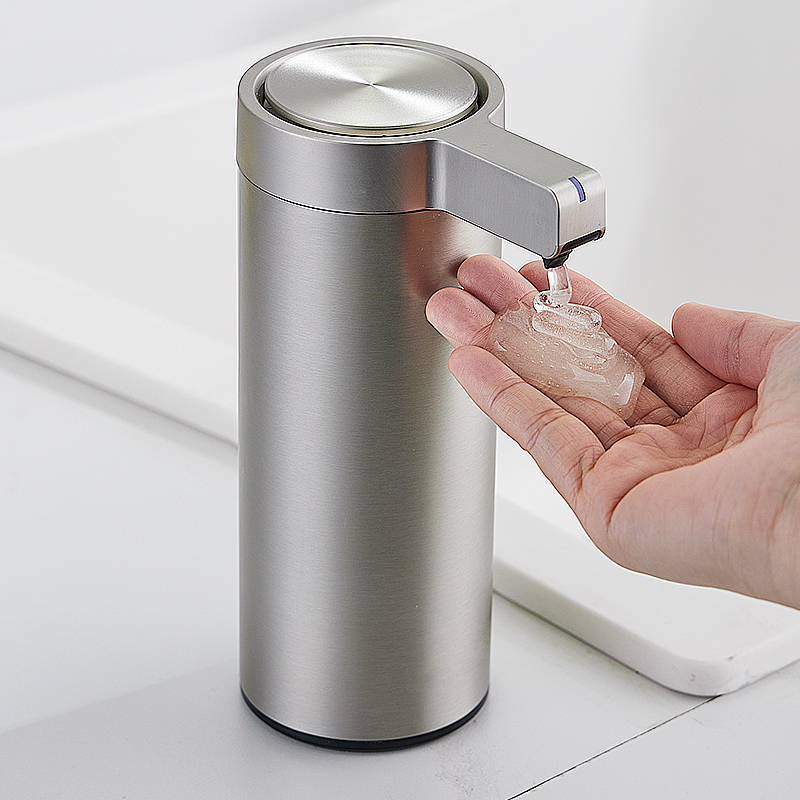Automatic Soap Dispenser Smart Touchless Kitchen Hand Sanitizer, Stainless Steel, Electric Body Wash Soap Dispense