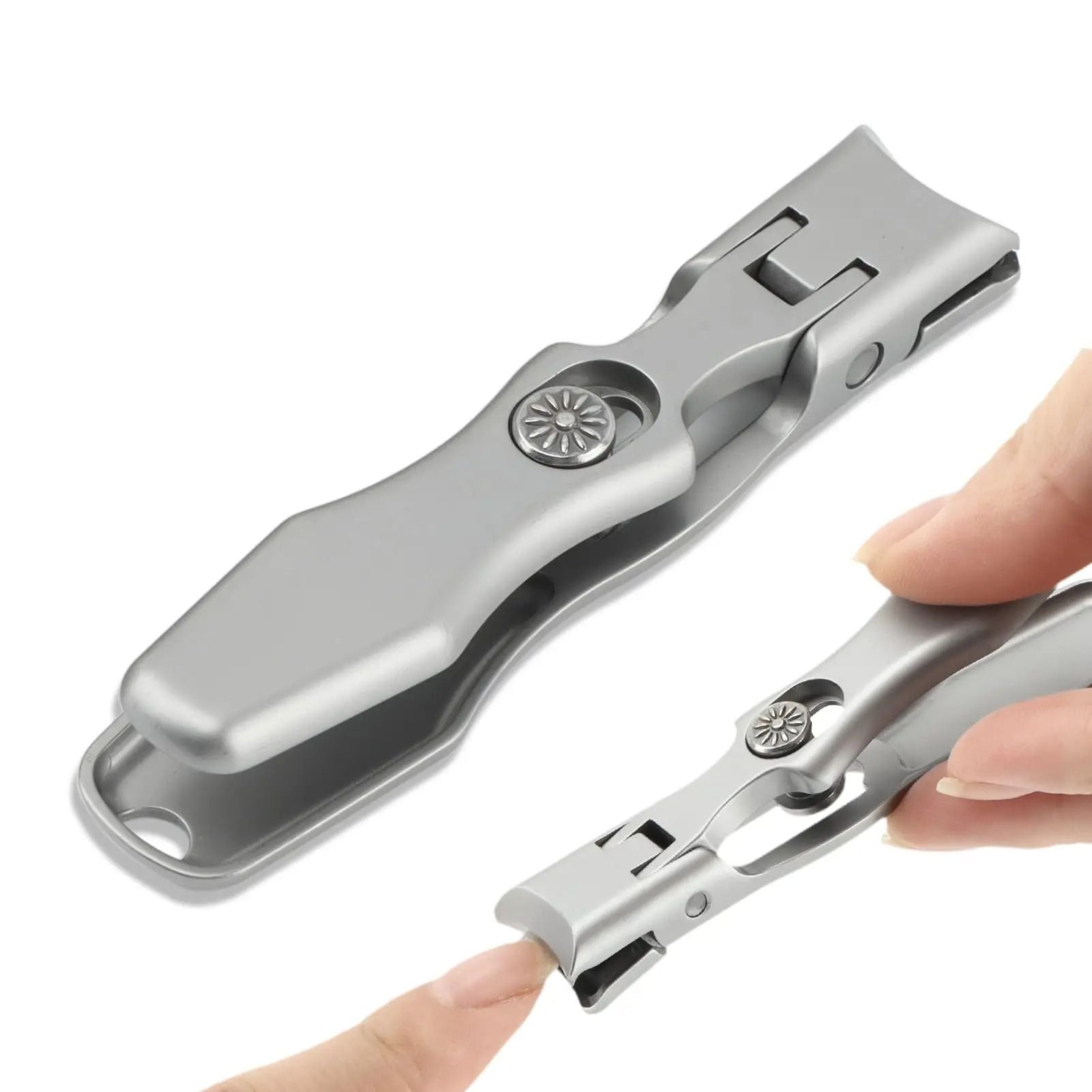 Ultra Sharp Stainless Steel Nail Clippers with Nail File