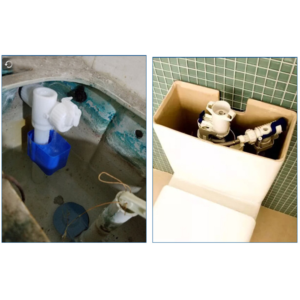 Premium Brass Toilet Fill Valve Adjustable Cistern Inlet Valve Leakproof Design