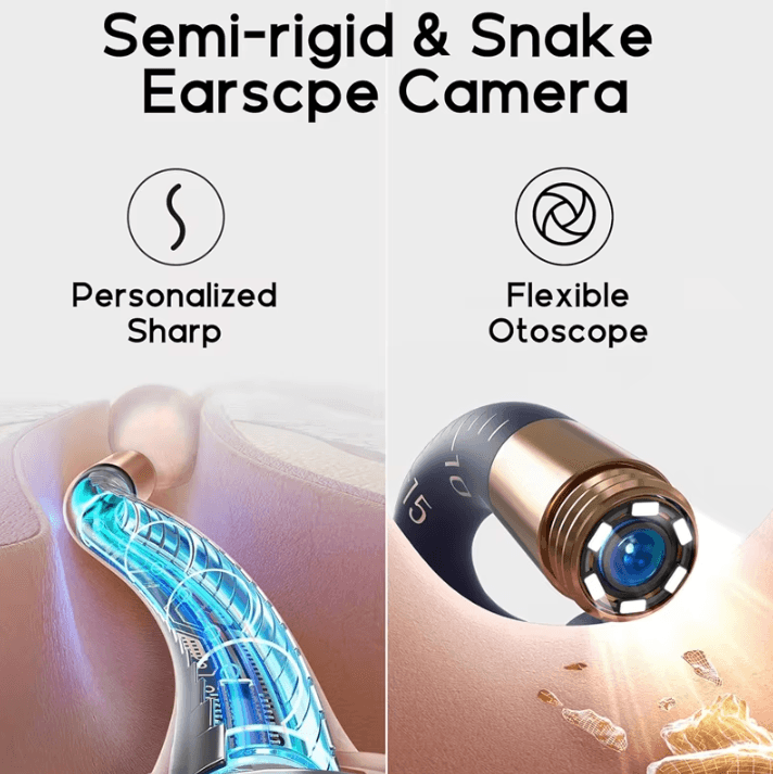 Bebird EarSight Plus I35R Visual Ear Cleaner – HD Bendable All-in-1 Ear Wax Removal Tool