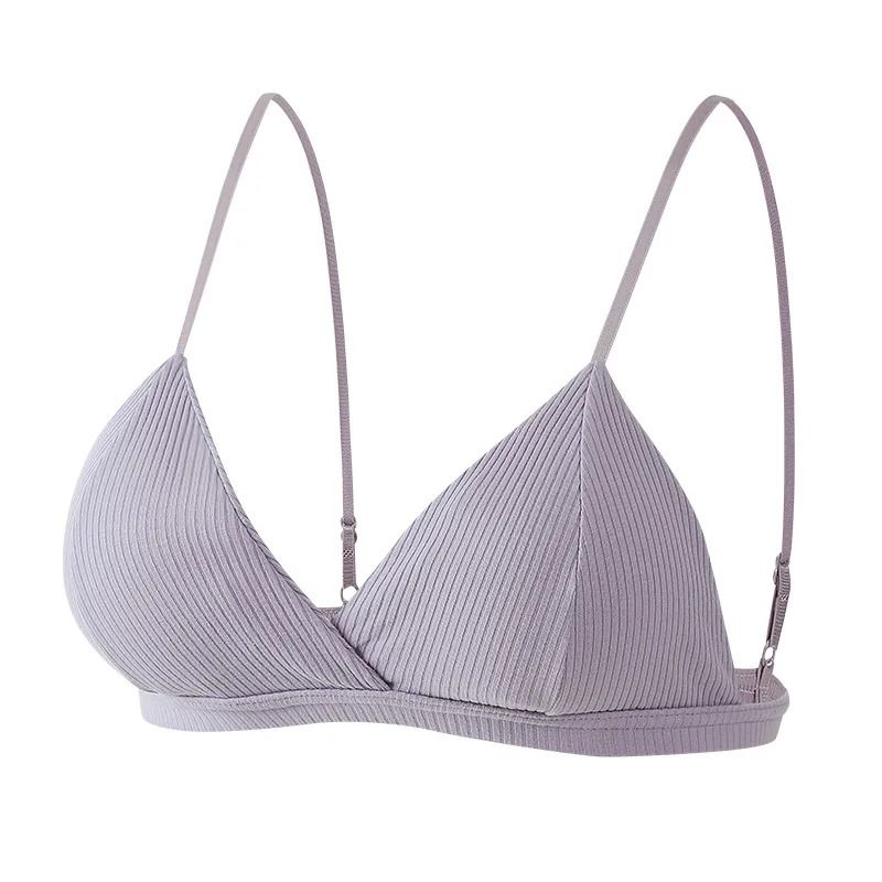 Essential Cotton Seamless Push-Up Bralette