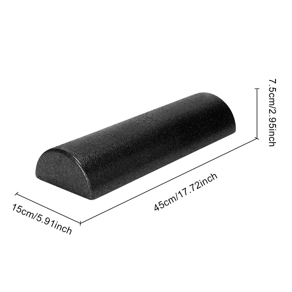 Half Round Balance Training Roller Block and Yoga Brick