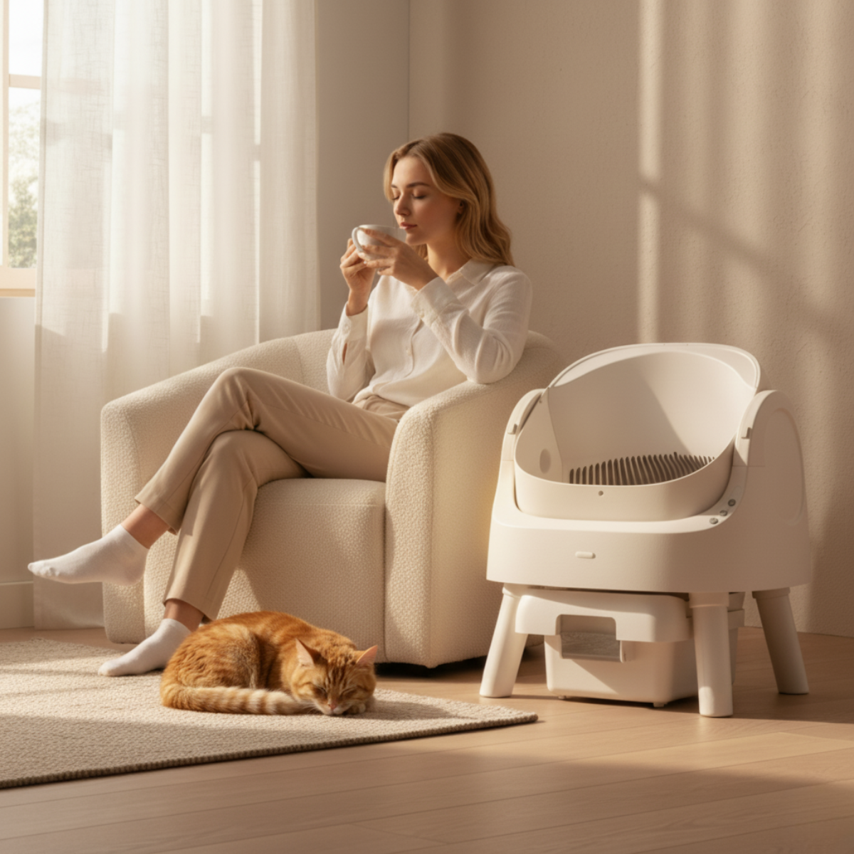 🔥 Autoscooper 11 Self‑Cleaning Cat Litter Box