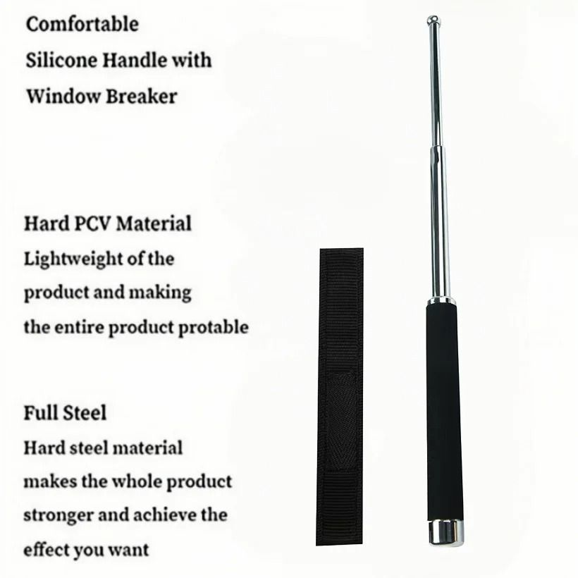 Outdoor Multifunction Camping Support Rod with Quick Open Design and Carrying Bag