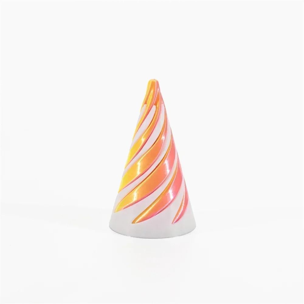 3D Spiral Cone Passthrough Sculpture