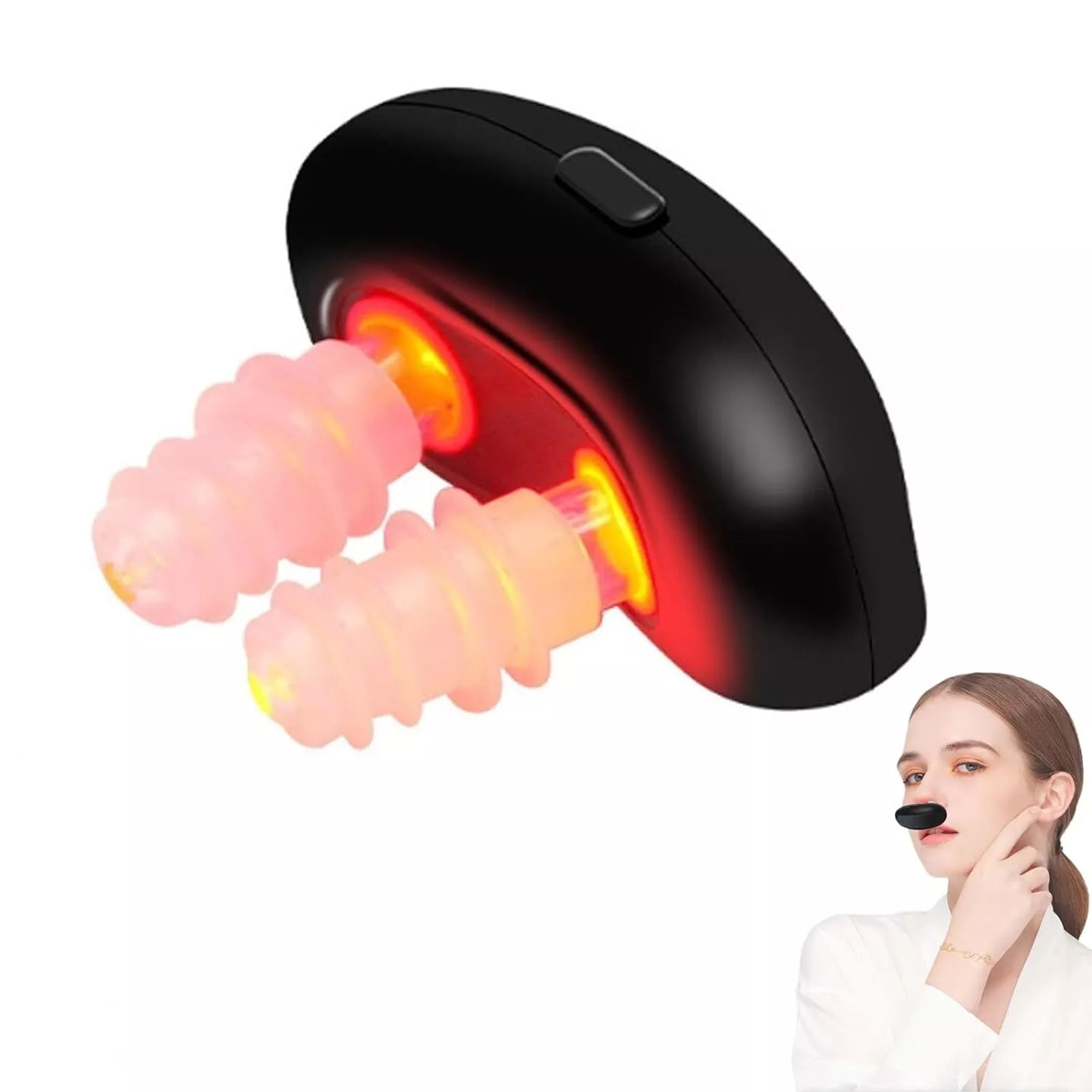 Smart Infrared Nasal Therapy Device, Portable Intelligent Rhinitis Relief for Fast Symptom Relief