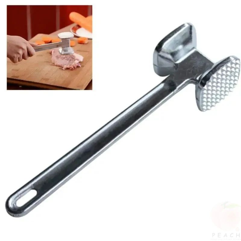 Premium meat tenderizer mallet - stainless steel meat hammer for Steak, Chicken & Cutlets