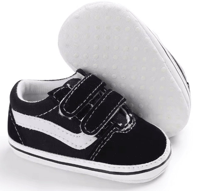 Newborn Baby Canvas First Walker Shoes Soft Sole Casual Sneakers
