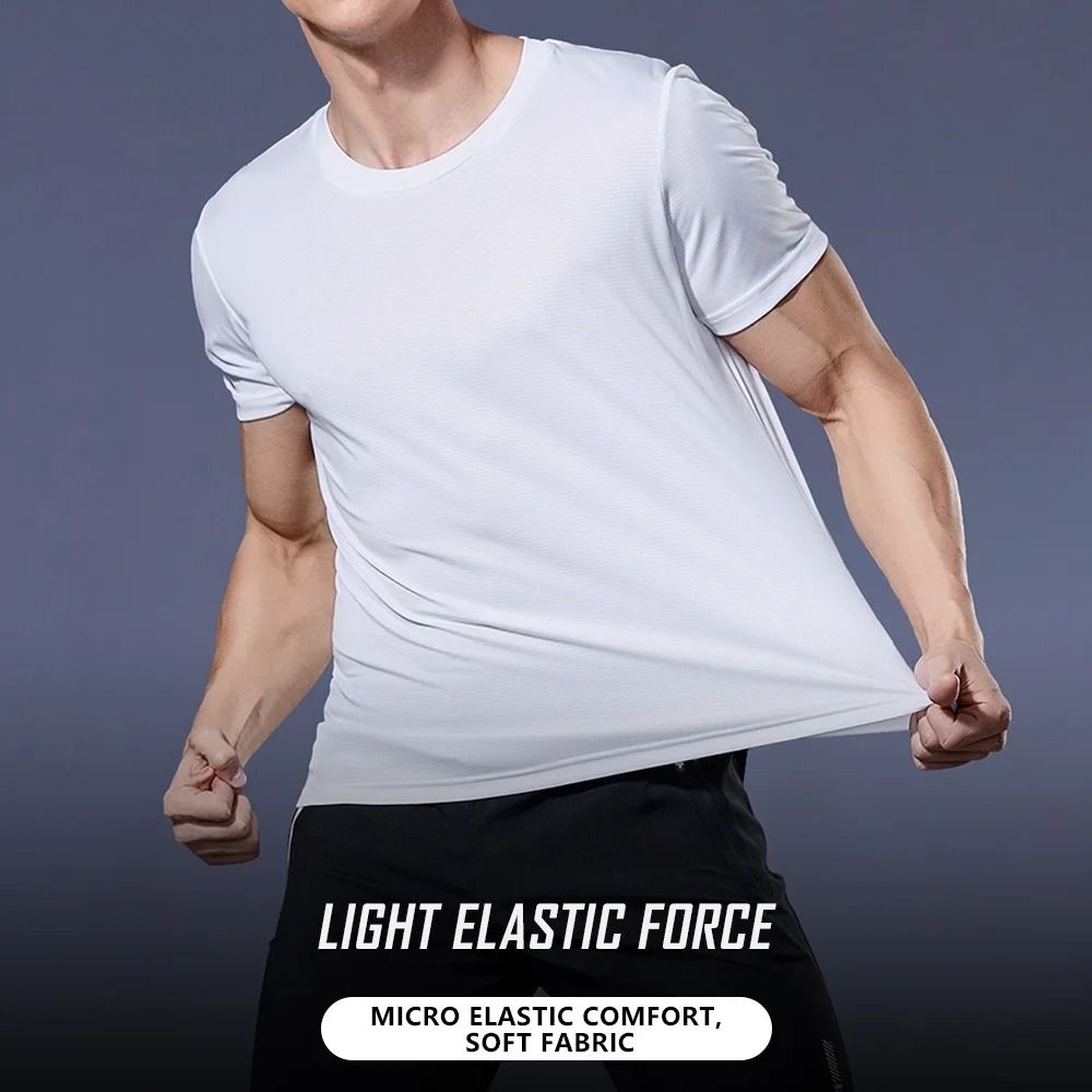 Mens Quick Dry Moisture Wicking Gym TShirt