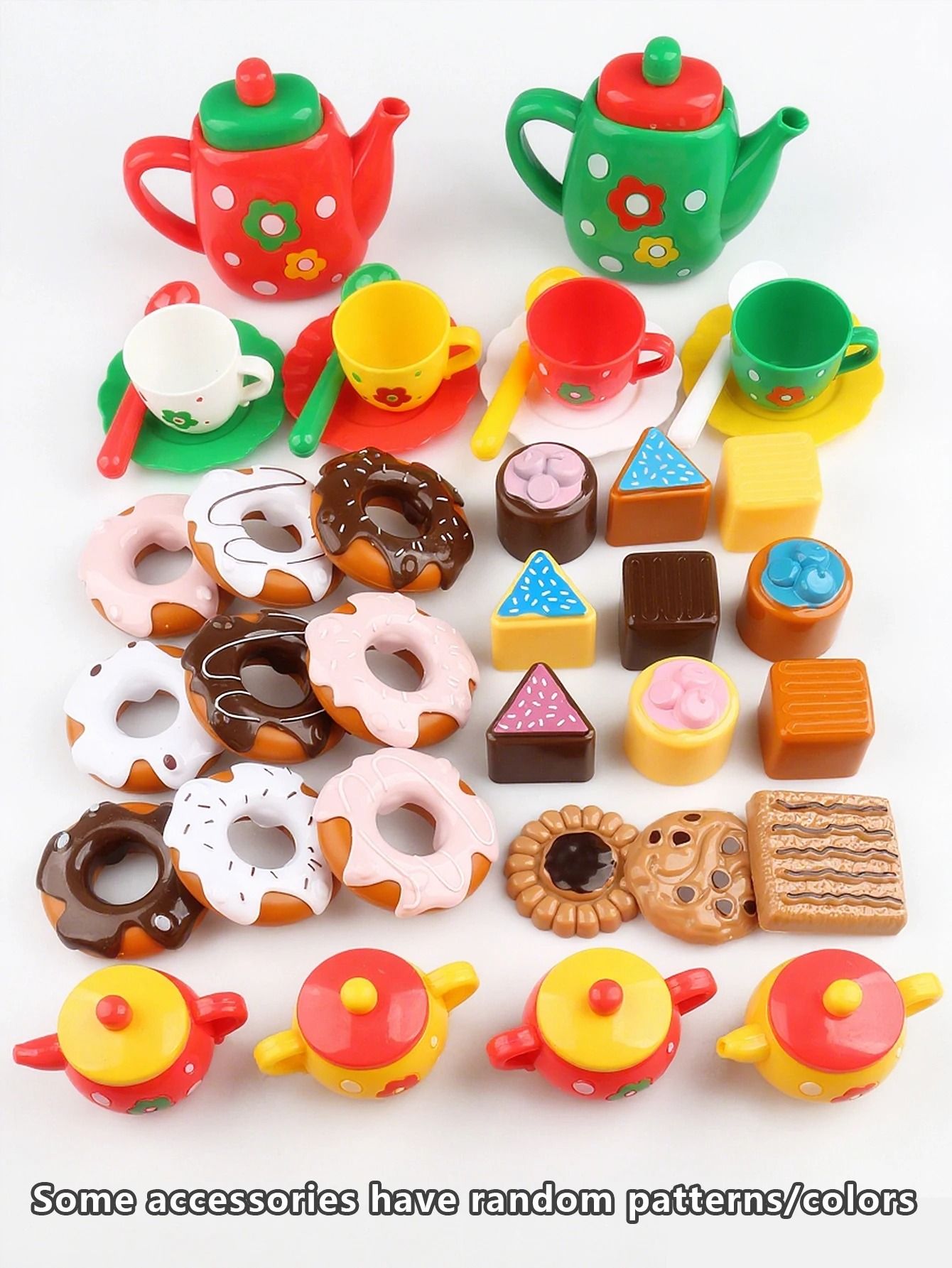Girls Afternoon Tea and Dessert Set – Interactive Playhouse Kitchen Toy