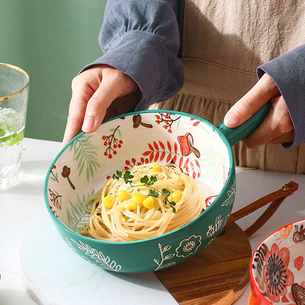 Single Handle Baking Bowl