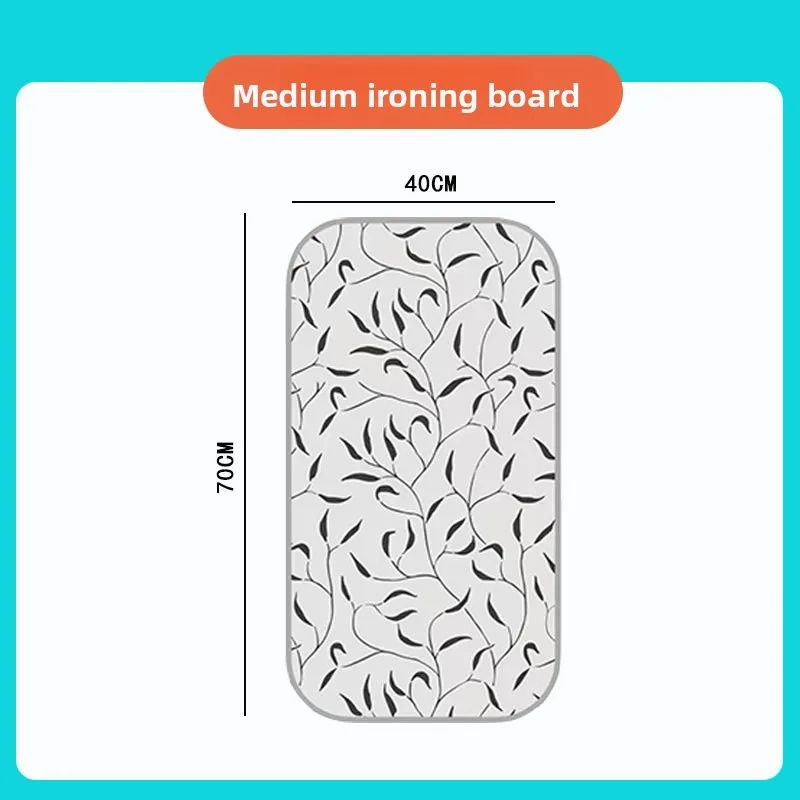 Foldable Ironing Pad with Heat Resistant Gloves
